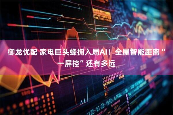 御龙优配 家电巨头蜂拥入局AI！全屋智能距离“一屏控”还有多远