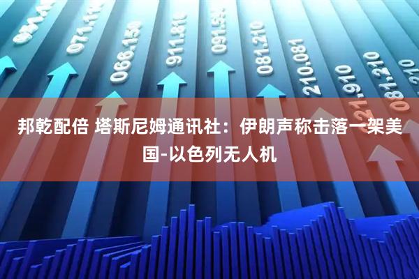 邦乾配倍 塔斯尼姆通讯社：伊朗声称击落一架美国-以色列无人机
